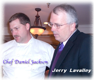Left to right: Chef Daniel Jackson and Reluctant Panther owner Jerry Lavalley