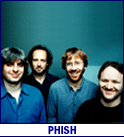 Members of the Phish Band